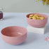 Solid Pink Ceramic Bowl Set Of 2 - The Earth Store - Bowl
